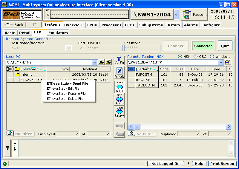 making an ftp disk making an ftp disk